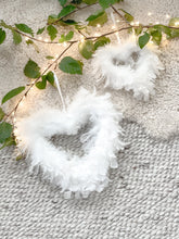 Load image into Gallery viewer, White Feather Hanging Decoration (Two Sizes)