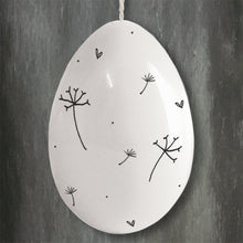 Load image into Gallery viewer, Porcelain Dandelion Egg