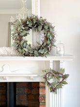 Load image into Gallery viewer, Eucalyptus Heart Wreath