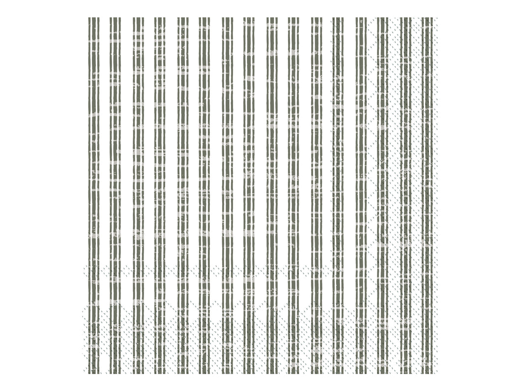 Olive Striped Napkin