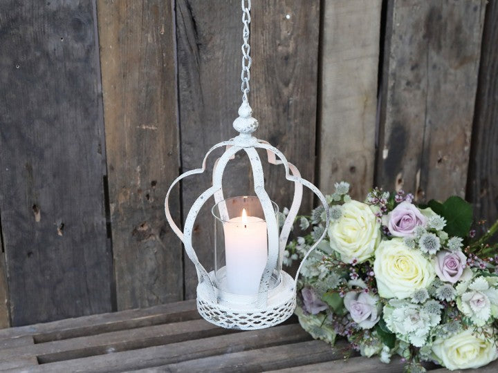 Crown Candleholder With Chain