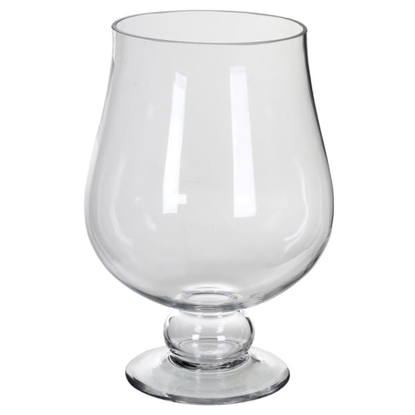 Glass Hurricane Candle Holder