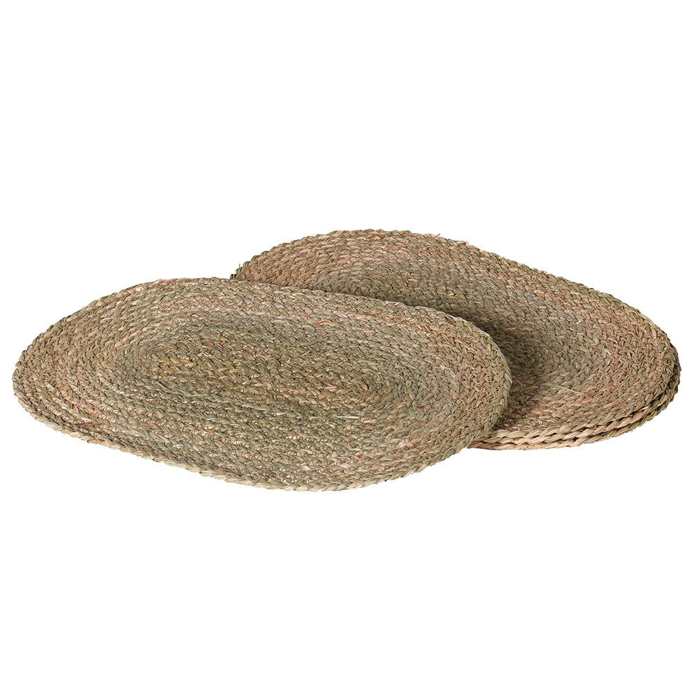 Oval Seagrass Placemats Set Of 4
