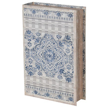 Load image into Gallery viewer, Blue Pattern Book Box
