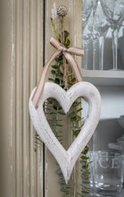 Load image into Gallery viewer, Small White Chubby Heart
