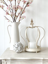 Load image into Gallery viewer, Crown Candle Holder on Foot
