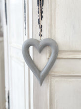 Load image into Gallery viewer, Small Grey Chubby Heart
