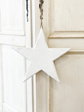 Load image into Gallery viewer, Hanging White Star (Three Sizes)
