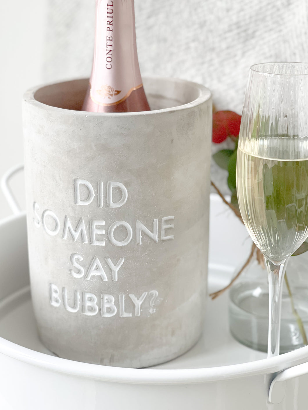 Did Someone Say Bubbly Bottle Cooler