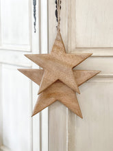 Load image into Gallery viewer, Hanging Natural Star
