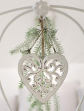 Load image into Gallery viewer, Hanging Filigree Heart
