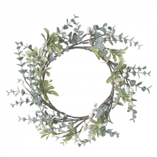 Load image into Gallery viewer, Eucalyptus and White Berry Wreath
